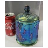 Carnival Glass Candy Dish