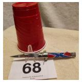 6 3/4" REBEL LOCKBACK WITH 2 3/4" BLADE