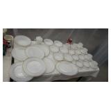 Anchor Hocking Gold Rim Dishes (some chipped)