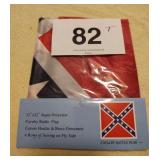 NEW 32" X 32" REBEL BATTLE FLAG