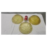 Yellow Depression Glassware