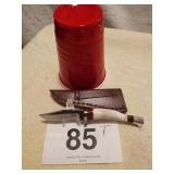 NEW 6" WHITETAIL CUTLERY SKINNER W/2 1/2" BLADE