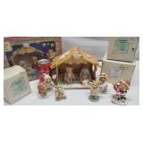 Cherished Teddies Nativity set, Holly, Nickolas