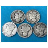 Mercury Silver Dimes