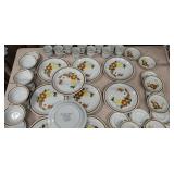 Mountain Wood collection. 9 piece serving set.