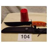 NEW 15" QUICK SILVER SKINNER W/SHEATH