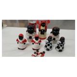 Aunt Jemima salt and pepper shakers and tea spoon