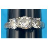 Sz.8 Sterling Silver Ring 3.00 Grams
