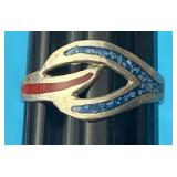 Sz.6.5 Sterling Silver Ring 1.00 Gram