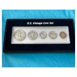 Vintage Coin Set Includes Silver