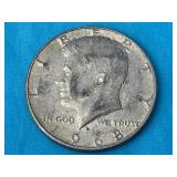 1968 Kennedy Silver Half Dollar