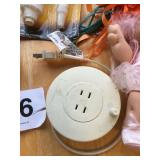 GE PLUG IN ROLL UP EXT CORD, CAKE DECORATOR,