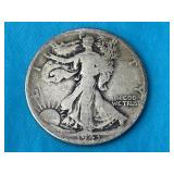 1943 Walking Liberty Silver Half Dollar