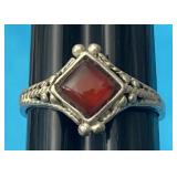 Sz.5.5 Sterling Silver Ring 1.62 Grams