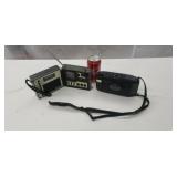 Polaroid Camera, Portable Radio