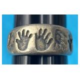 Sz.6 Sterling Silver Ring 4.43 Grams