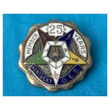 Sterling Silver 25year Member Pin 2.34 Grams