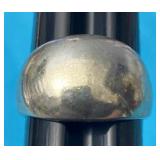 Sz.7 Sterling Silver Ring 5.78 Grams