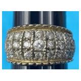 Sz.8 Sterling Silver Ring 6.23 Grams