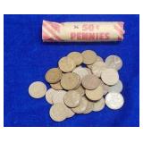 (36) Wheat Pennies
