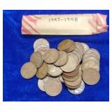 (44) Wheat Pennies