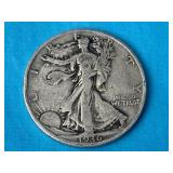 1936 Walking Liberty Silver Half Dollar