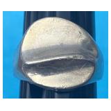 Sz.7 Sterling Silver Ring 11.46 Grams