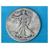 1918-S Walking Liberty Silver Half Dollar