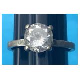 Sz.6.5 Sterling Silver Ring 2.75 Grams