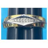 Sz.10.5 Sterling Silver Ring 5.11 Grams
