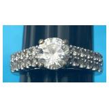 Sz.7 Sterling Silver Ring 4.12 Grams