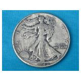 1942 Walking Liberty Silver Half Dollar