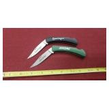 New Chewing Tobacco Advertising Knives