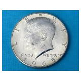 1965 Kennedy Silver Half Dollar