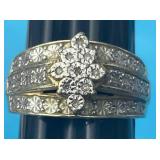 Sz.7 Sterling Silver Ring 6.51 Grams