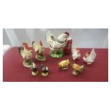 Rooster Planter, S&P Shakers & More