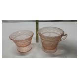 Pink Depression Glassware