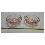 Pink Depression Glassware