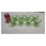 Green Depression Glassware
