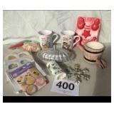 COFFEE CUPS, JELLO MOLDS, ETC