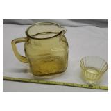 Yellow Depression Glassware