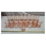 Pink Depression Glassware