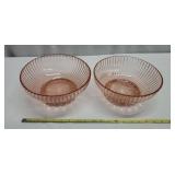 Pink Depression Glassware