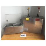 RESTAURANT MUSTARD & KETCUP DISPENSERS