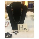 NECKLACE, EARRINGS, & BRACELET