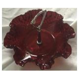 FENTON MOIRE GLASS