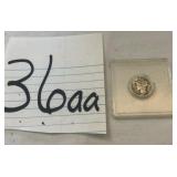 1936 MERCURY DIME