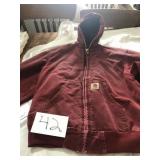 NICE CARHARTT COAT SIZE LARGE
