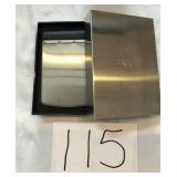 NEW STAINLESS STEEL ZIPPO WALLET