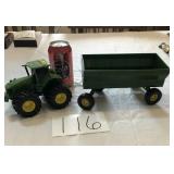 ERTL JOHN  DEERE PLASTIC TRACTOR